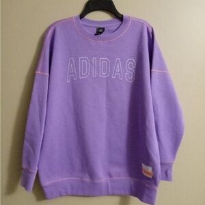Adidas Lavender Crewneck Sweater
